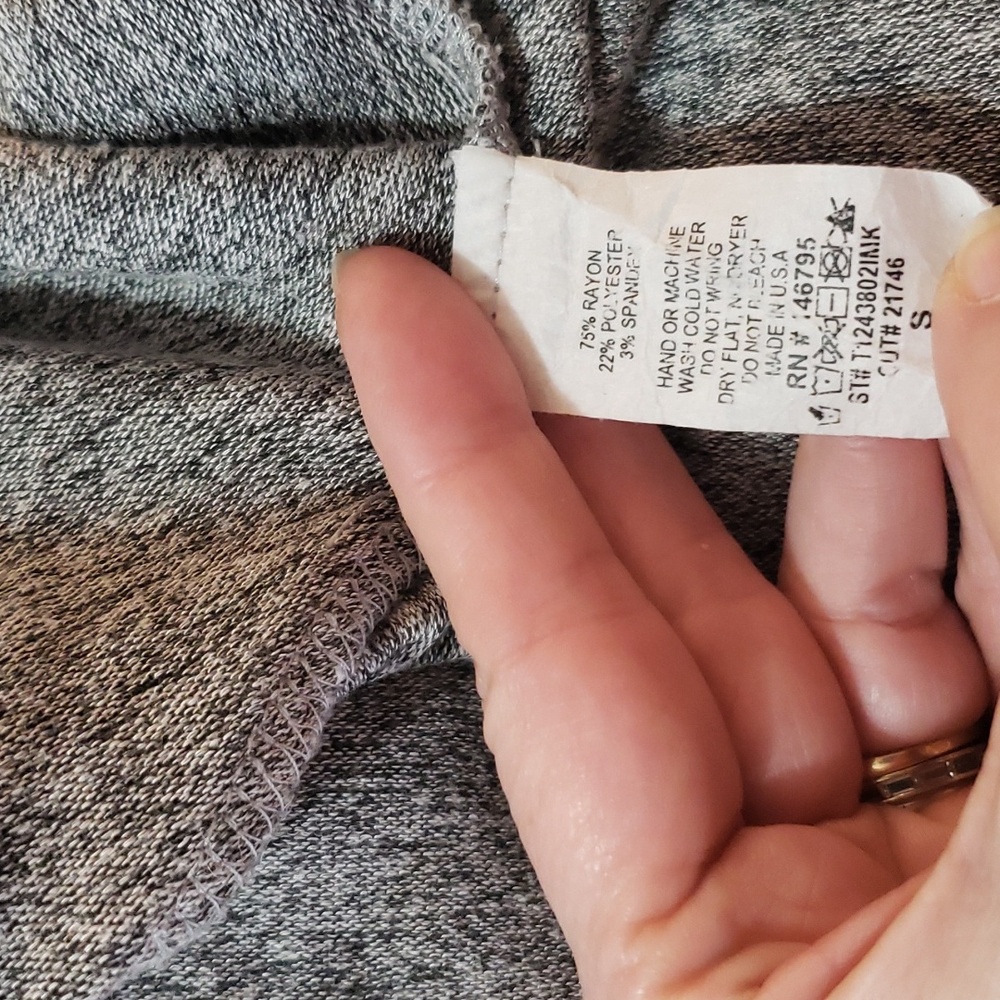 4Si3nna Gray Women's Wrap - Sz S - #80-T💛 - Picture 6 of 7